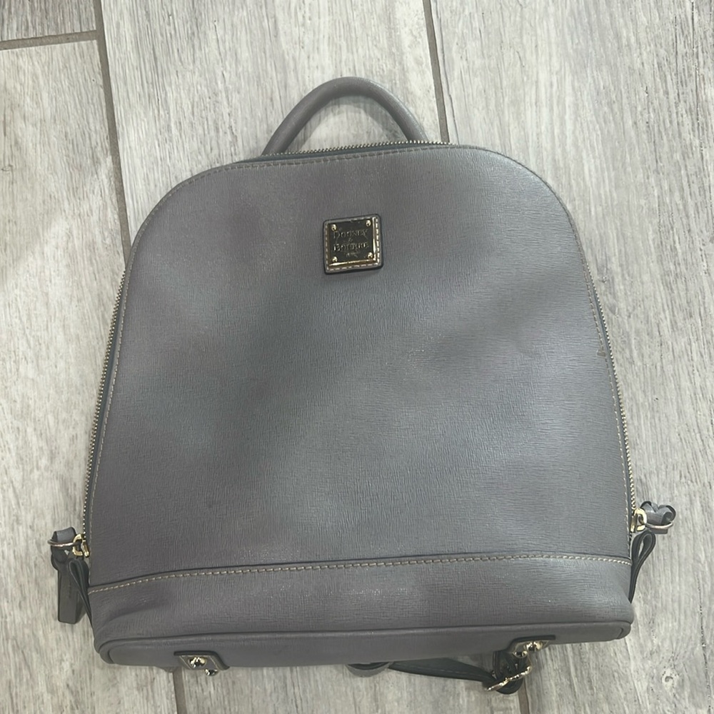 Dooney & Bourke grey backpack